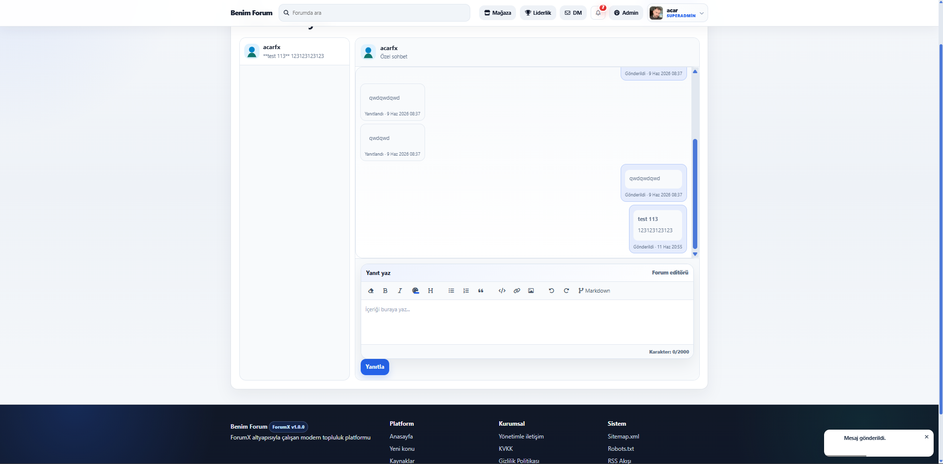 ForumX Screenshot 12